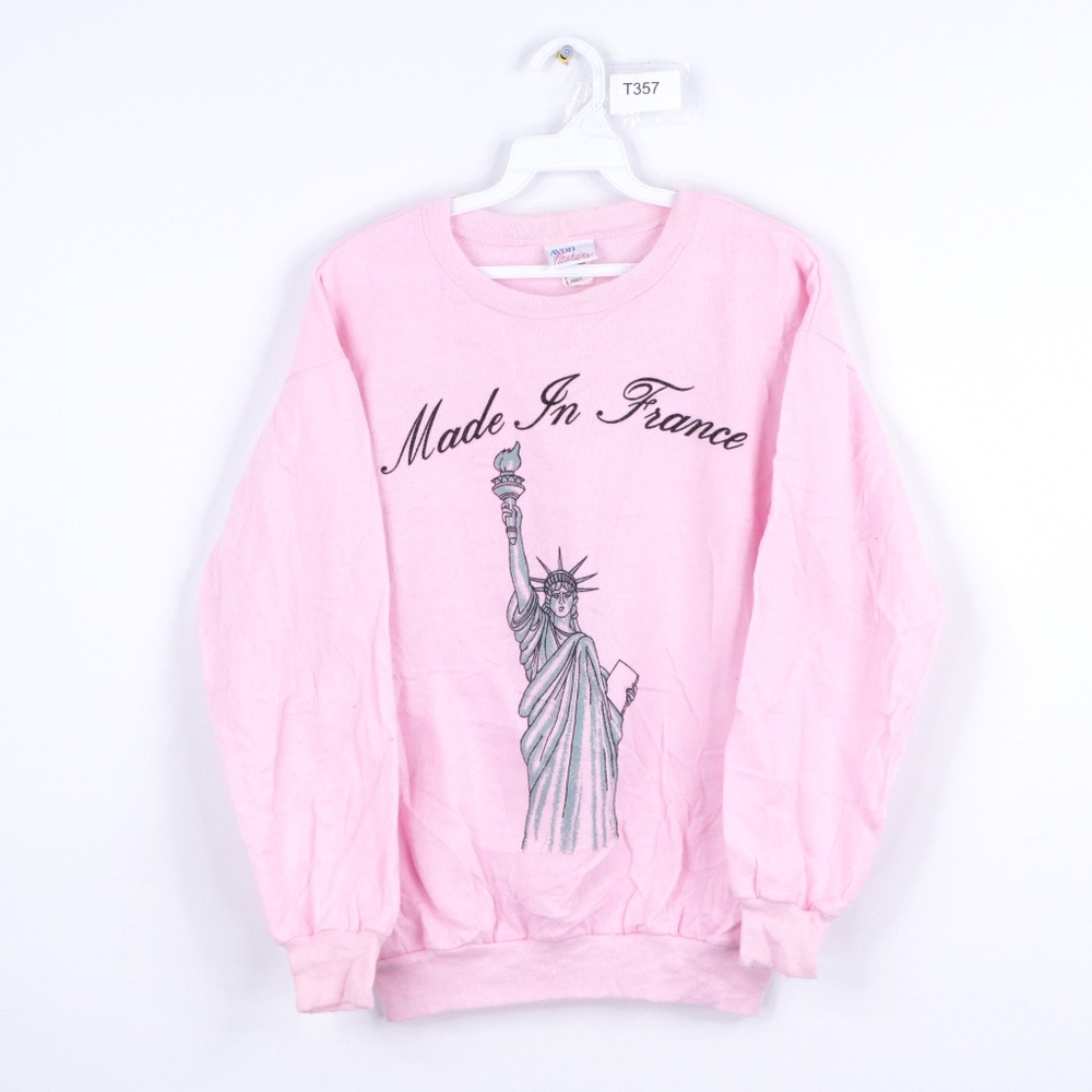 80s  Statue of Liberty New York Sweatshirt Mens XS